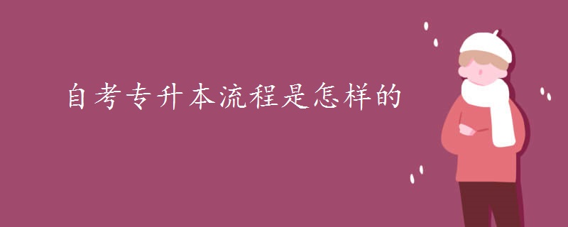 定安自考专升本流程是怎样的
